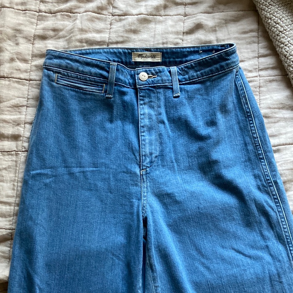 Madewell Emmett wide led crop pants - size 29 - like new! sold out online.